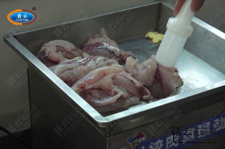 強力絞肉機絞魚肉