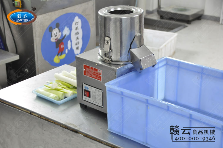 贛云牌JXGY-160型剎菜機打大蔥