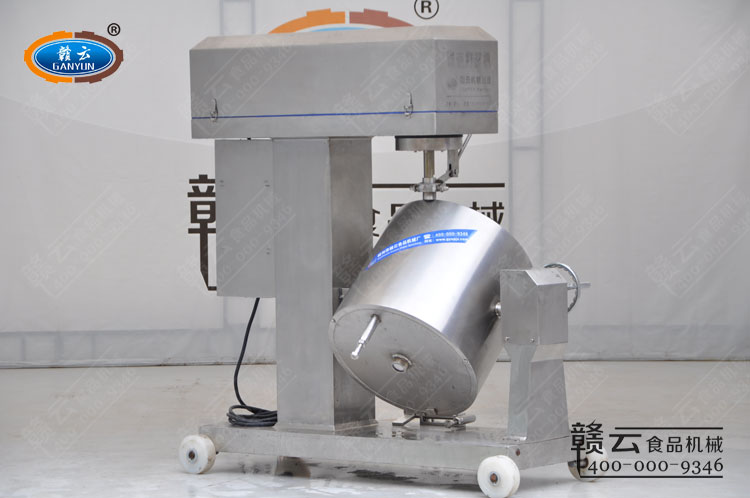 調速打漿機傾斜倒料