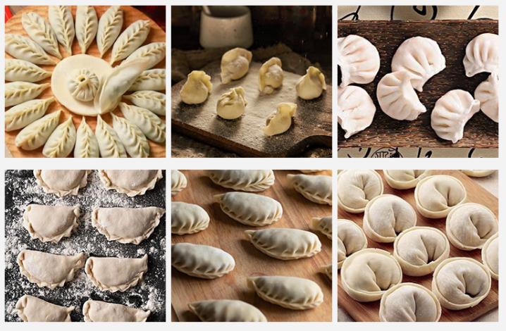 餃子成型實拍 餃子成型實拍